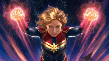 Zasłona do filmu "Kapitan Marvel" #259700