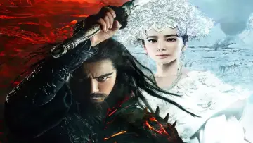 Zasłona do filmu "Snow Girl and the Dark Crystal" #1886234