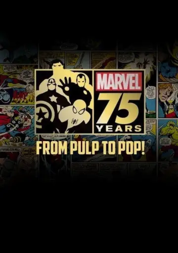 Plakat do filmu "Marvel: 75 Years, from Pulp to Pop!" #1068920