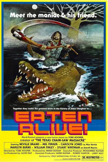 Plakat do filmu "Zjedzeni żywcem" #742788