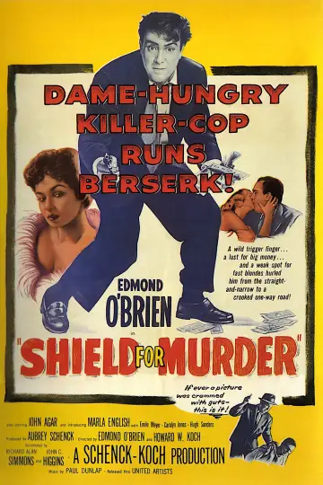 Plakat do filmu "Shield for Murder" #1063835