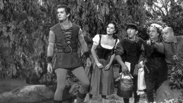 Zasłona do filmu "Snow White and the Three Stooges" #1804284