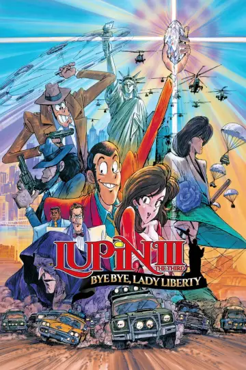 Plakat do filmu "Lupin III: Bye Bye Liberty – Kiki Ippatsu!" #1040685