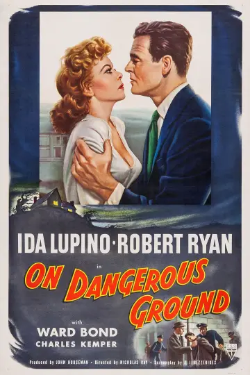 Plakat do filmu "On Dangerous Ground" #1044801