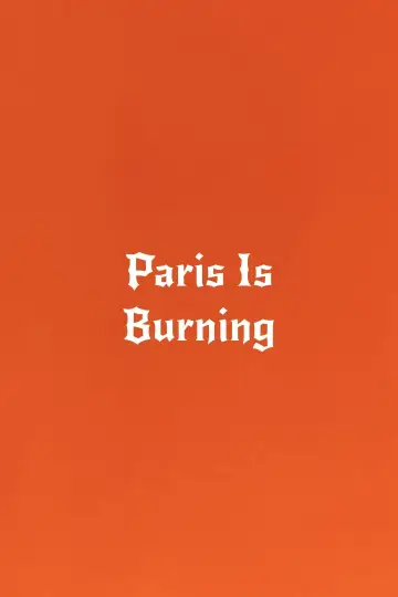 Plakat do filmu "Paris Is Burning" #1202925