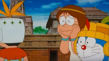 Zasłona do filmu "映画ドラえもん のび太の太陽王伝説" #1836605