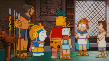 Zasłona do filmu "映画ドラえもん のび太の太陽王伝説" #1836625