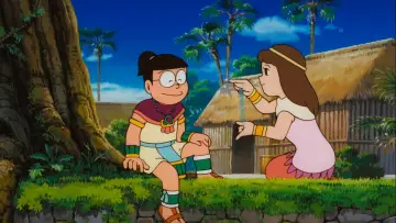 Zasłona do filmu "映画ドラえもん のび太の太陽王伝説" #1836626