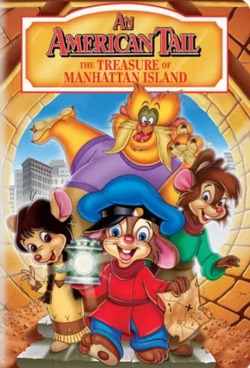 Plakat do filmu "Amerykańska Opowieść: Skarb Wyspy Manhattan" #1042809