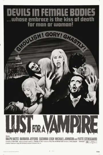 Plakat do filmu "Żądze wampira" #1910793