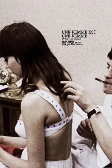 Plakat do filmu "Kobieta jest kobietą" #1583908