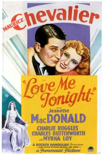 Plakat do filmu "Love Me Tonight" #1158530