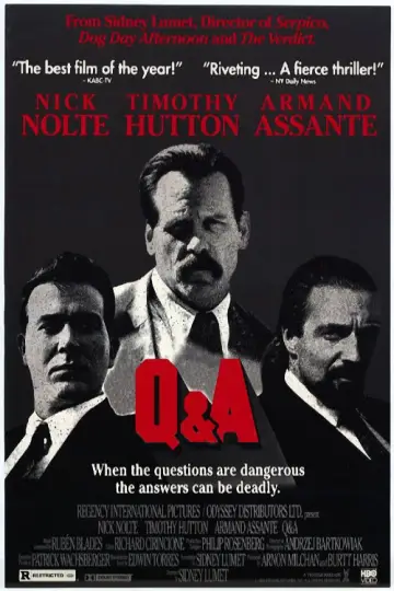 Plakat do filmu "Pytania i odpowiedzi" #619211