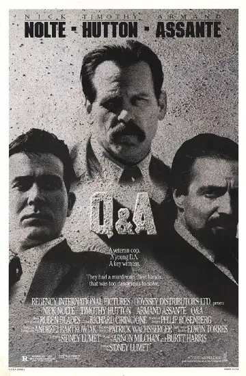 Plakat do filmu "Pytania i odpowiedzi" #619219