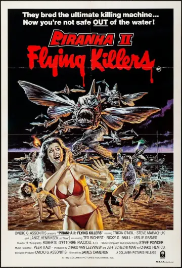 Plakat do filmu "Pirania II: Latający Mordercy" #1024885