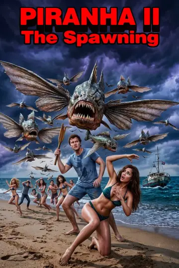 Plakat do filmu "Pirania II: Latający Mordercy" #1808492