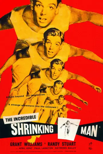 Plakat do filmu "Człowiek, który się nieprawdopodobnie zmniejsza" #212678