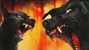 Zasłona do filmu "Hellhounds" #741328