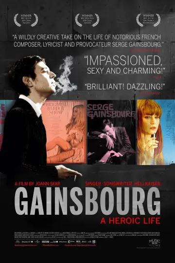 Plakat do filmu "Gainsbourg (vie héroïque)" #252443