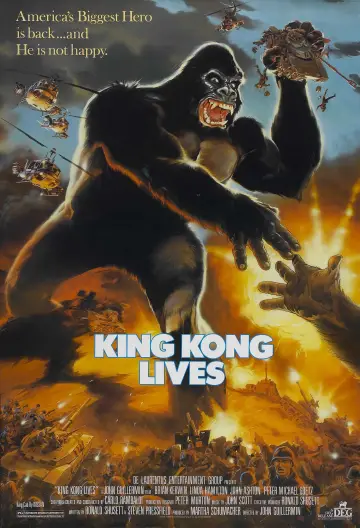 Plakat do filmu "King Kong Żyje" #133785