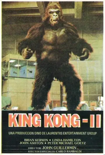 Plakat do filmu "King Kong Żyje" #133786