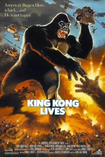 Plakat do filmu "King Kong Żyje" #133787