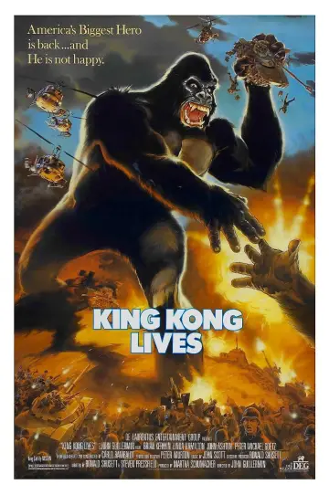 Plakat do filmu "King Kong Żyje" #972638
