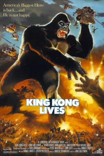 Plakat do filmu "King Kong Żyje" #972639