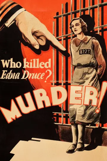 Plakat do filmu "Morderstwo" #1103017
