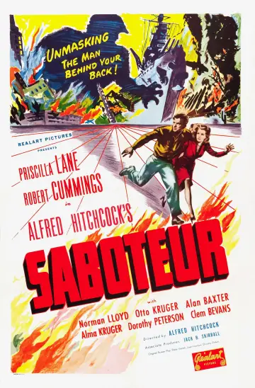 Plakat do filmu "Sabotaż" #255113