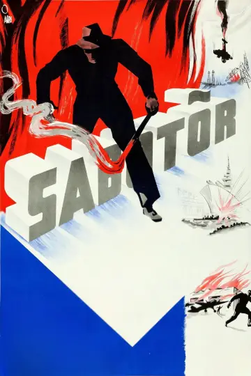 Plakat do filmu "Sabotaż" #993943