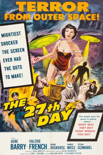 Plakat do filmu "The 27th Day" #1813670
