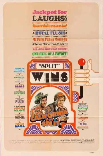 Plakat do filmu "California Split" #1649834