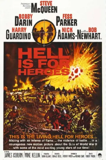 Plakat do filmu "Piekło jest dla bohaterów" #1063728