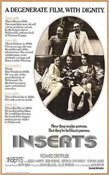 Plakat do filmu "Inserts" #1905270