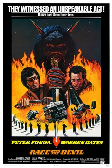Plakat do filmu "Wyścig z diabłem" #1822383