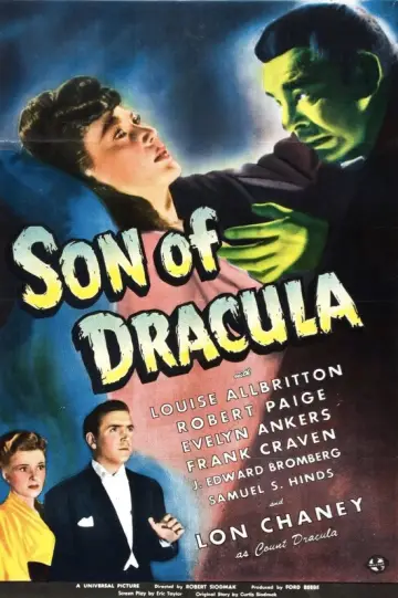 Plakat do filmu "Syn Draculi" #1087320