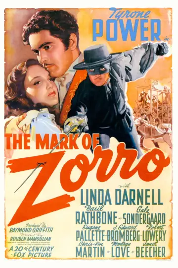 Plakat do filmu "Znak Zorro" #1039119