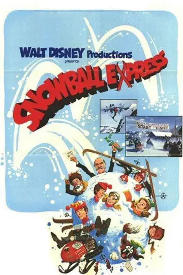 Plakat do filmu "Snowball Express" #695562