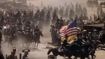 Zasłona do filmu "Pojedynek w słońcu" #1750409