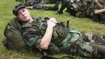 Zasłona do filmu "Soldier