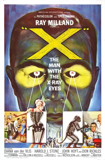 Plakat do filmu "X - człowiek, który widział więcej" #1083820