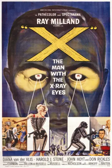 Plakat do filmu "X - człowiek, który widział więcej" #1083822