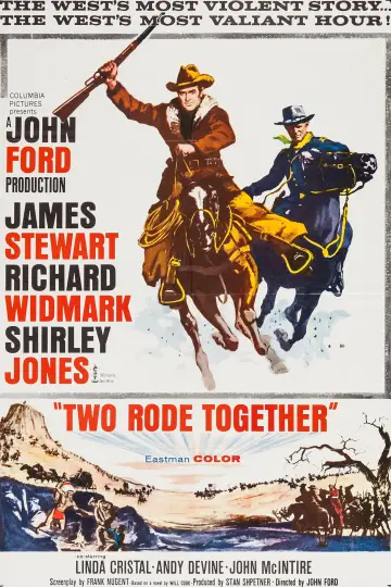 Plakat do filmu "Dwaj jeźdźcy" #1052106