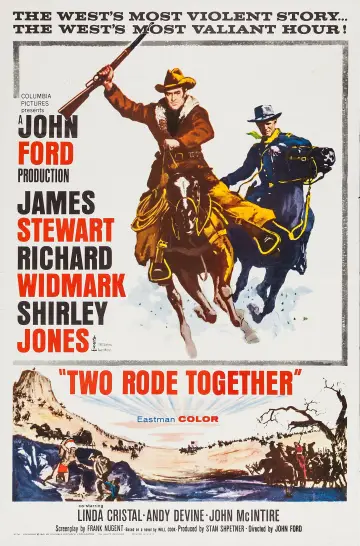 Plakat do filmu "Dwaj jeźdźcy" #1052107