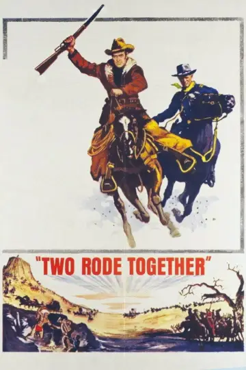 Plakat do filmu "Dwaj jeźdźcy" #1052111