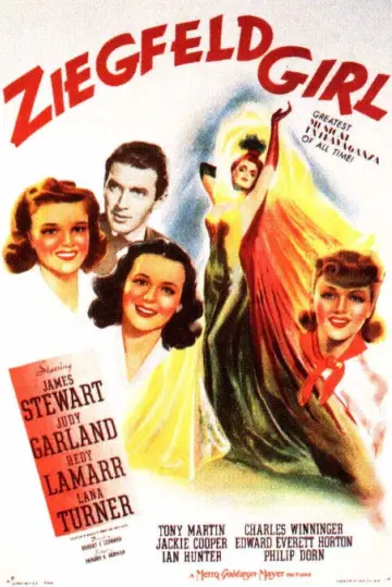 Plakat do filmu "Ziegfeld Girl" #1136523