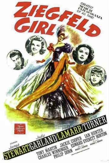 Plakat do filmu "Ziegfeld Girl" #1136524