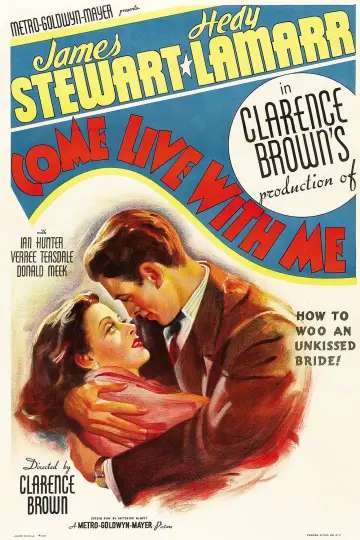 Plakat do filmu "Come Live with Me" #981168