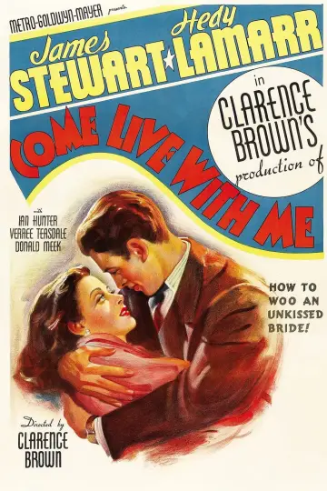 Plakat do filmu "Come Live with Me" #981169
